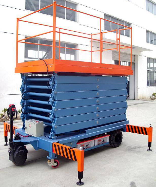 厦门助力行走剪叉式高空作业平台